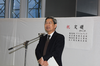 田村学長挨拶