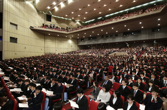 2015年度入学式の様子②