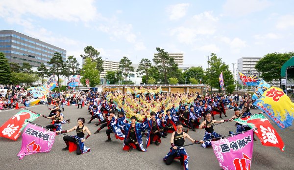 あつこい会場演舞