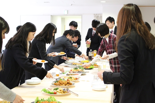 茶話会のようす